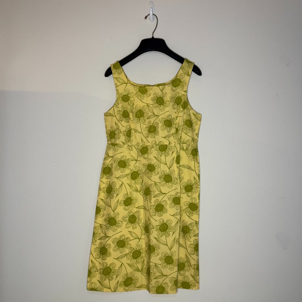 NWT American Eagle Outfitters Yellow Floral Dress Size 2
